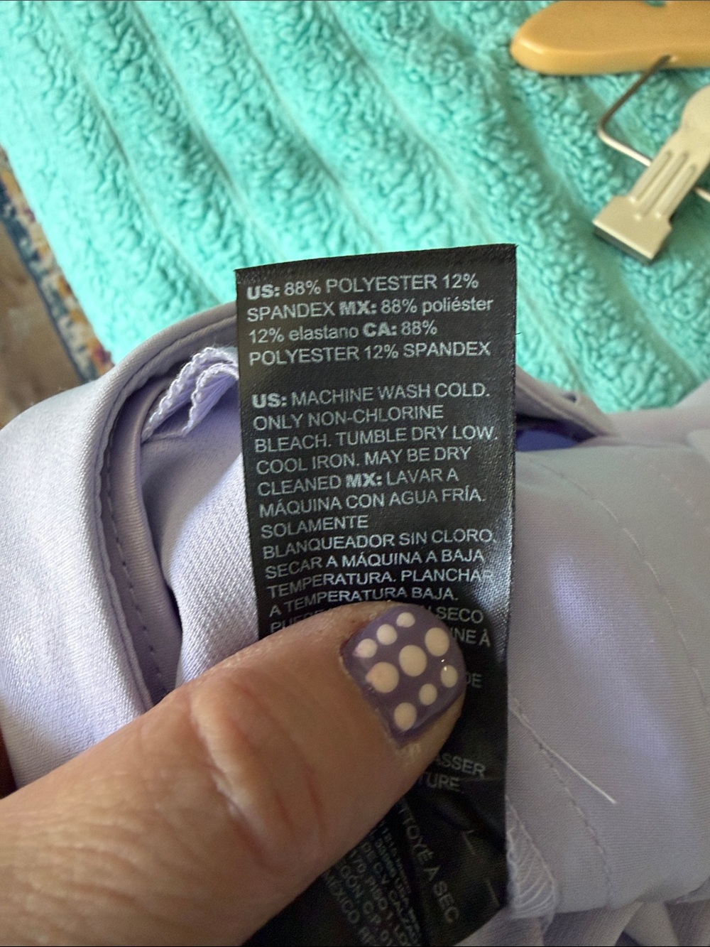 WHBM Lavender woman wide leg pants - Picture 5 of 6